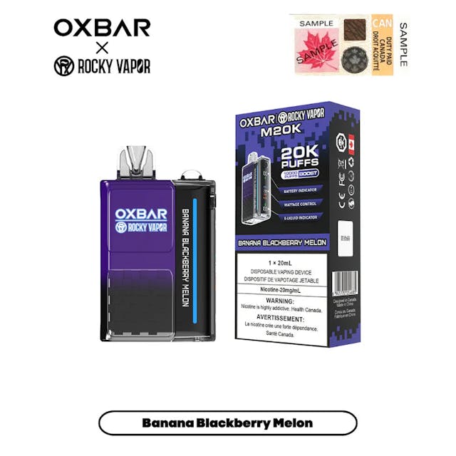 Product for sale: Oxbar M20K Disposable Vape 5CT - Excise Version-undefined
