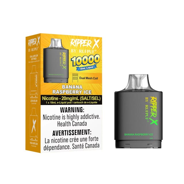 Product for sale: Rufpuf Ripper X (20mg/ML) 10,000 Puffs (5PCs)-Excise Version-undefined