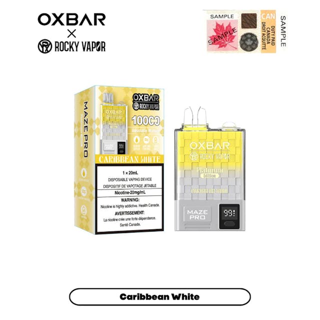Product for sale: Oxbar Maze Pro 20mg 10,000 Puffs Disposable Vaple - Excise Version-undefined