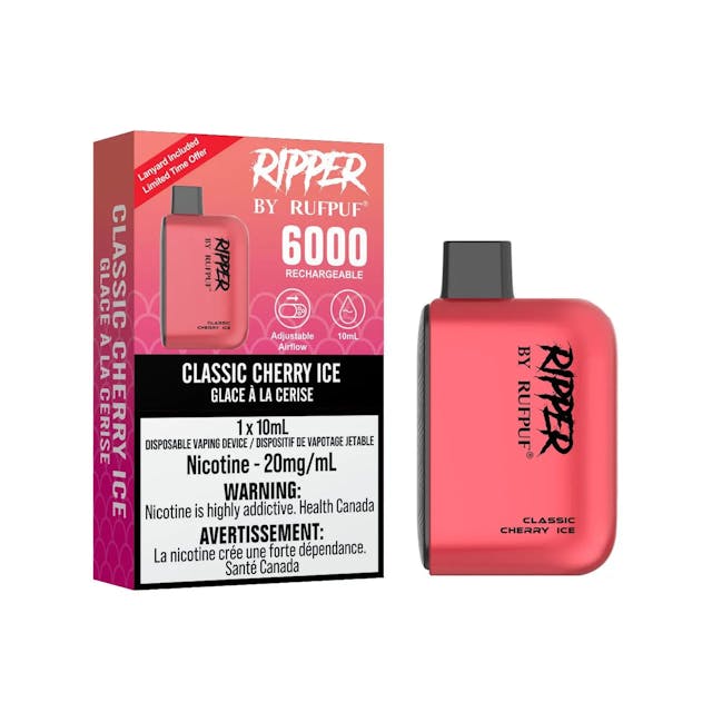Product for sale: Rufpuf Ripper 20mg 6000 Puffs 10CT- Excise Version-undefined