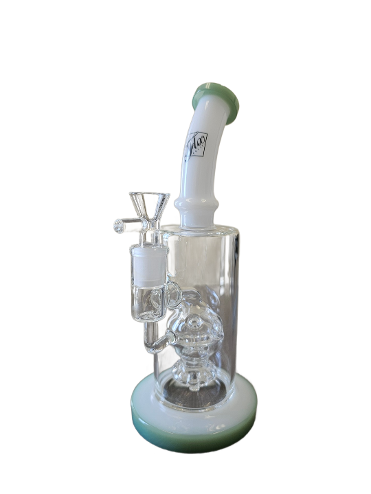 JD119 - 10" Glass Bong With Swiss Percolator By FELIX GLASS-undefined | For sale Jubilee Distributors