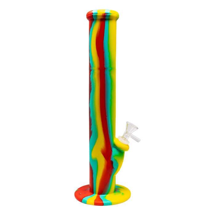 Product for sale: SRS415 - Orange 14 Inches Silicone Bong-Default Title