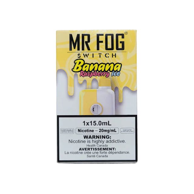 Product for sale: MR FOG SWITCH DISPOSABLE VAPE 5500 PUFFS BOX OF 10 (20MG)- Excise Version-undefined