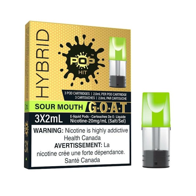 Product for sale: Pop Pods Hybrid 2% G.O.A.T. Series - 5ct = EXCISE VERSION-undefined