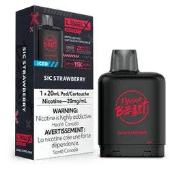 Product for sale: Level X Flavour Beast Boost Pod 20mL - 6pc/Carton = Excise Version-undefined