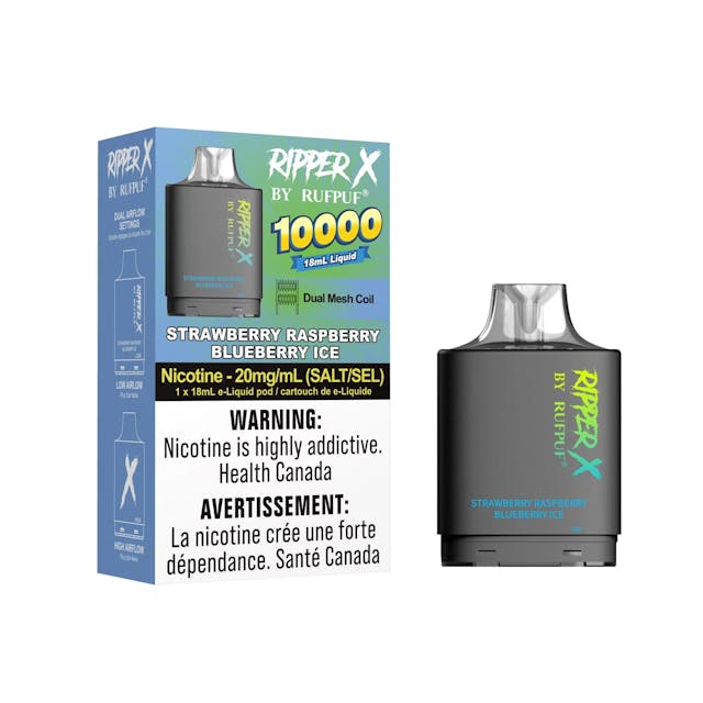 Product for sale: Rufpuf Ripper X (20mg/ML) 10,000 Puffs (5PCs)-Excise Version-undefined