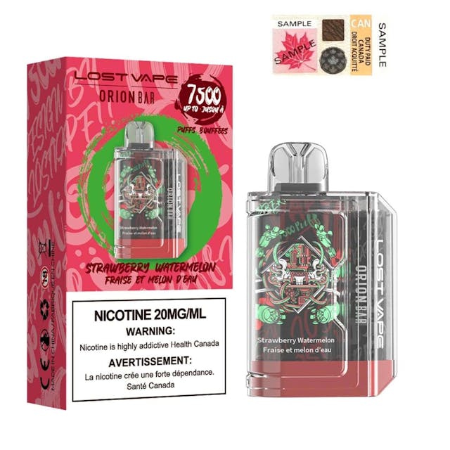 Product for sale: Lost Vape Disposable-Orion Bar 20mg 7500 Puffs (5CT)-Excise Version-undefined