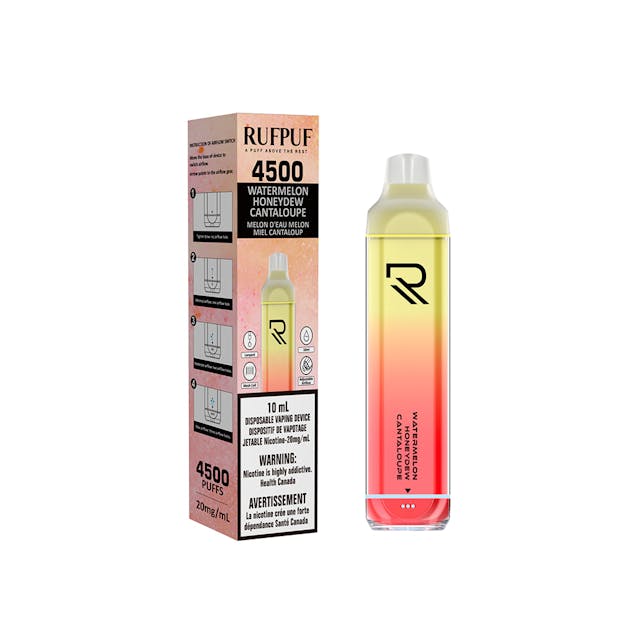 Product for sale: Gcore RufPuf 4500 Puffs Disposable Vape (10PCs) – Excise Version-undefined