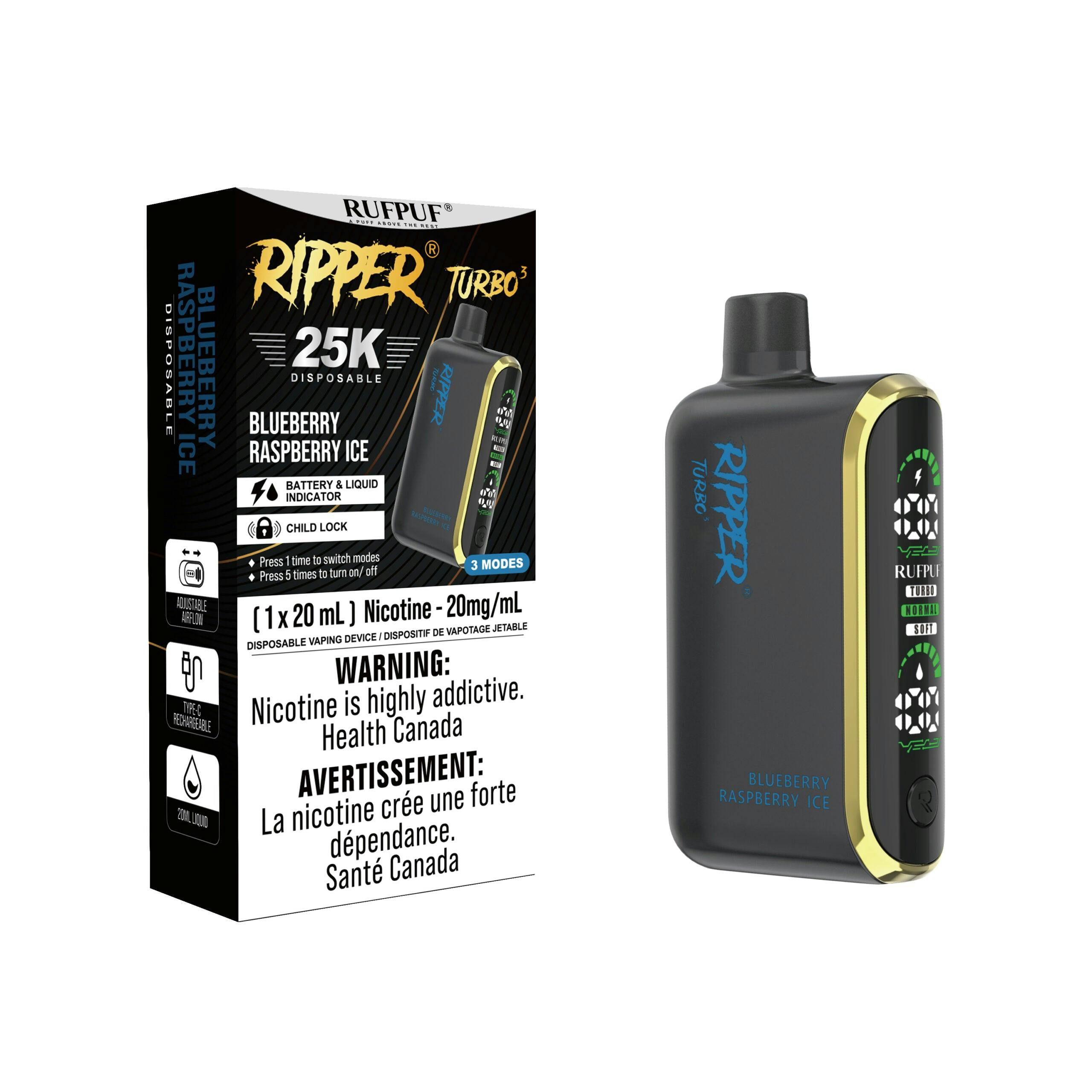 Ripper T3 Disposable Vape (5Pcs) = Excise Version-undefined | For sale Jubilee Distributors