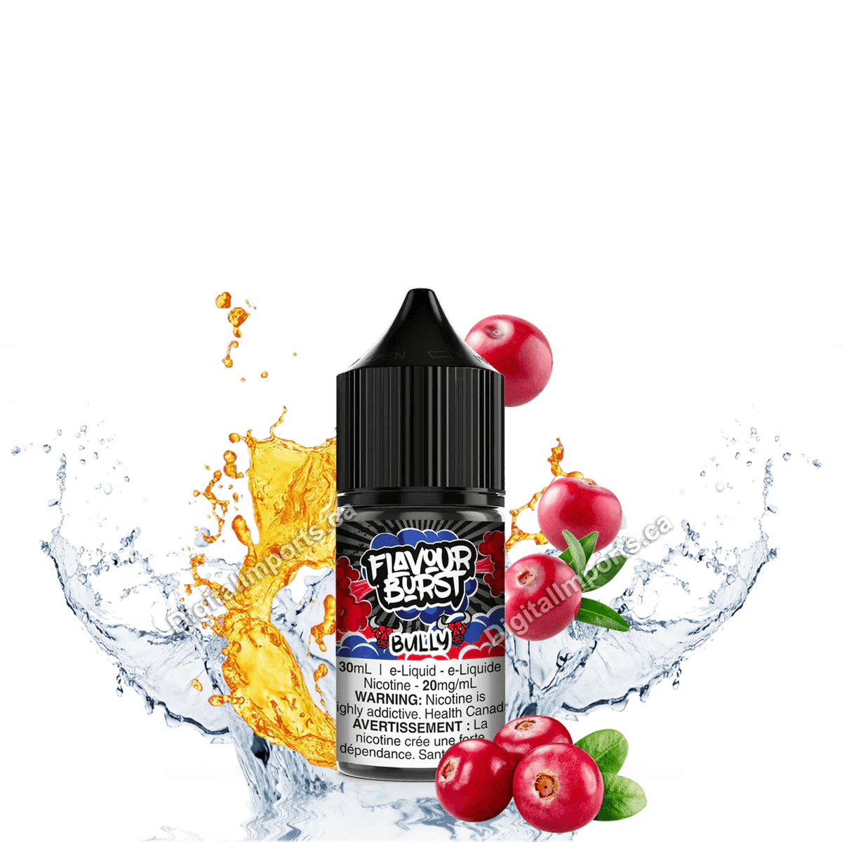 FLAVOUR BURST Salt 20mg E-juices(30ml) = Excise Version-undefined | For sale Jubilee Distributors