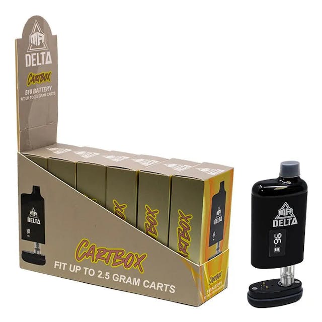 Product for sale: Mr Delta Digital 510 Battery Cartbox 2.0 Fits Upto 2.5 Gram Carts - 6CT-undefined