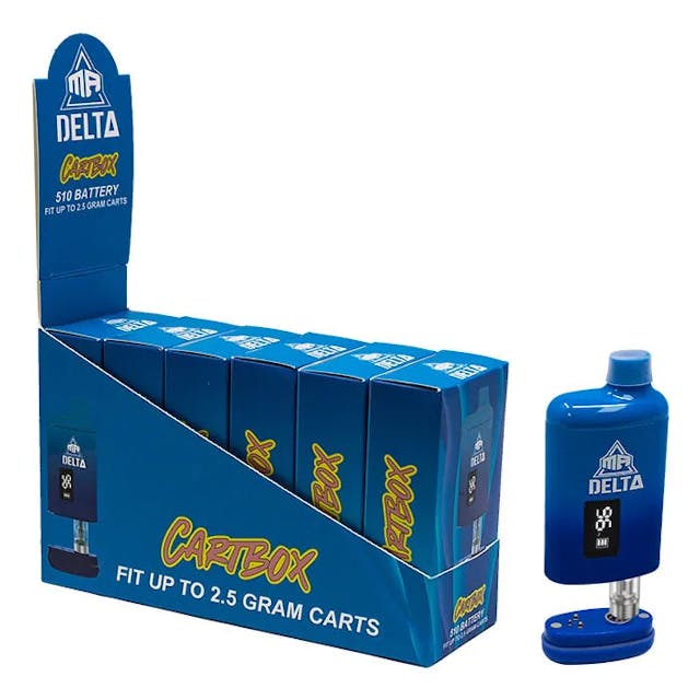 Product for sale: Mr Delta Digital 510 Battery Cartbox 2.0 Fits Upto 2.5 Gram Carts - 6CT-undefined