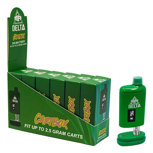 Product for sale: Mr Delta Digital 510 Battery Cartbox 2.0 Fits Upto 2.5 Gram Carts - 6CT-undefined