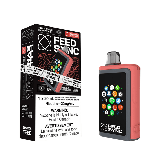 Product for sale: FEED SYNC 25k Puffs Disposable Vape - 3ct = Excise Version-undefined