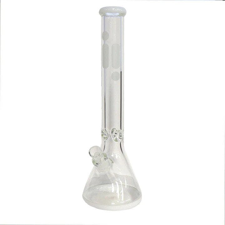 Product for sale: GP1645 - 18" 9MM Infyniti Brand Water Pipe with Ice Catcher and Beaker Base - White