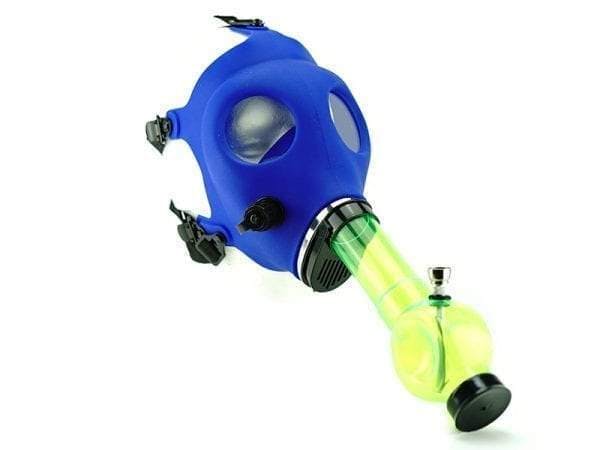 Product for sale: Gas Mask Bong – Solid Color – Comes Assorted-Default Title