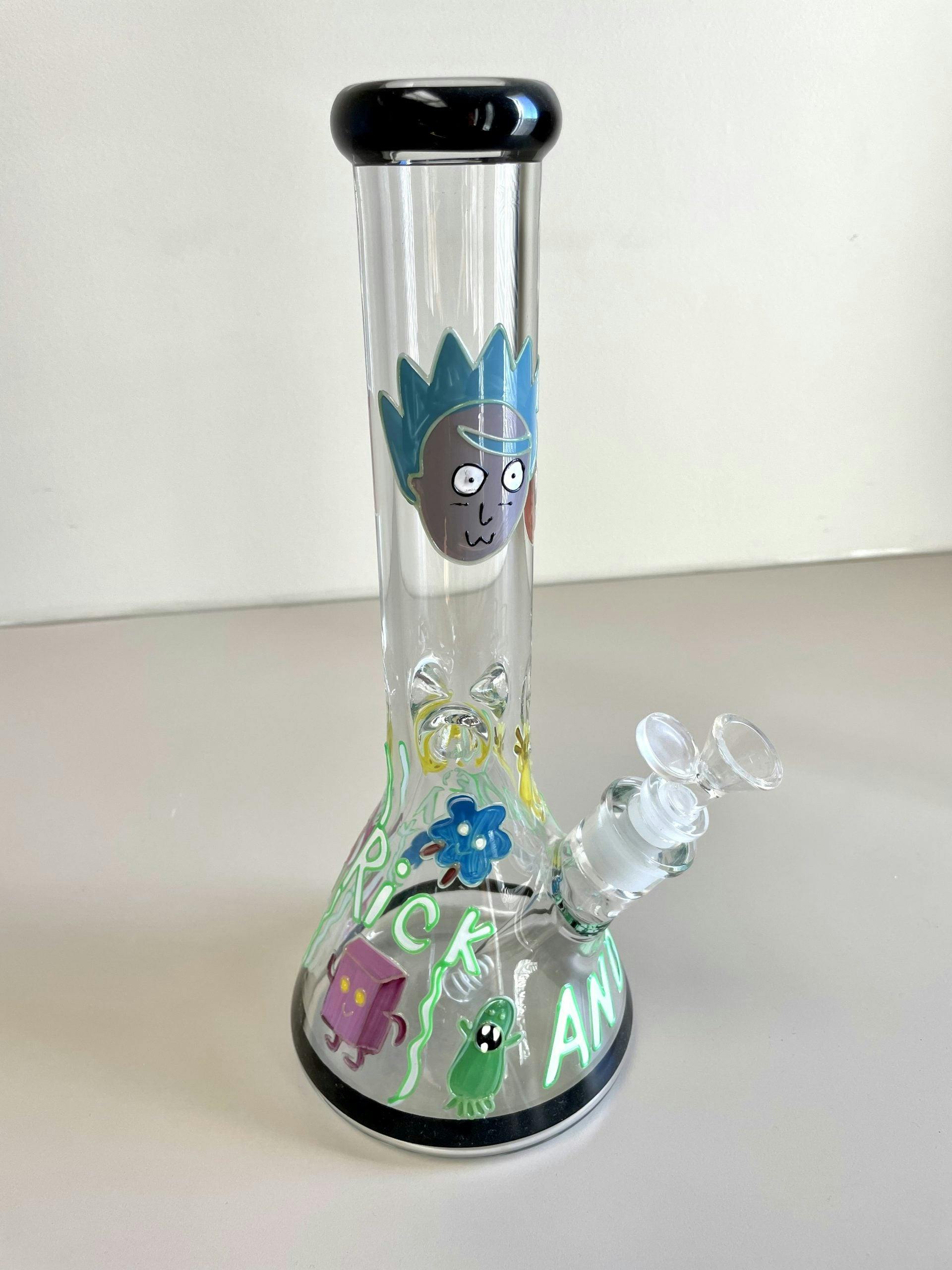 Product for sale: CC-50 12" R/M Glass Bong-Default Title