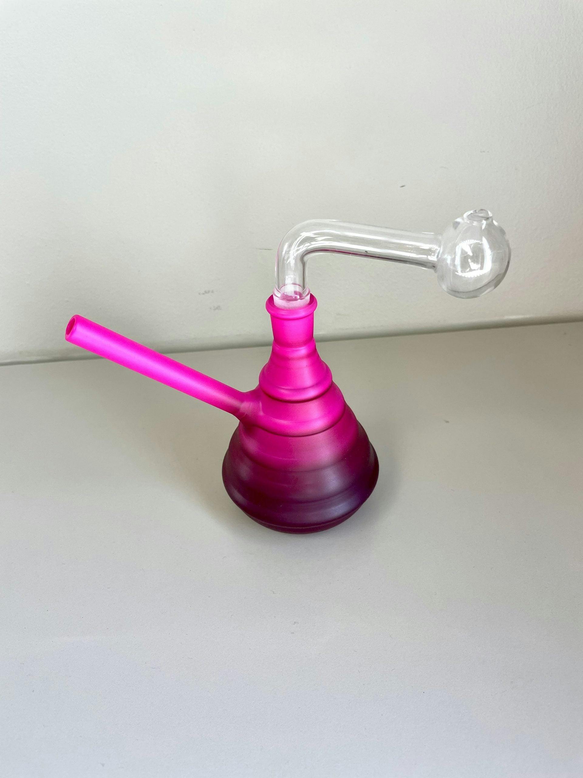 Product for sale: 5" Glass Oil Water Pipe - Assorted Colors-Default Title