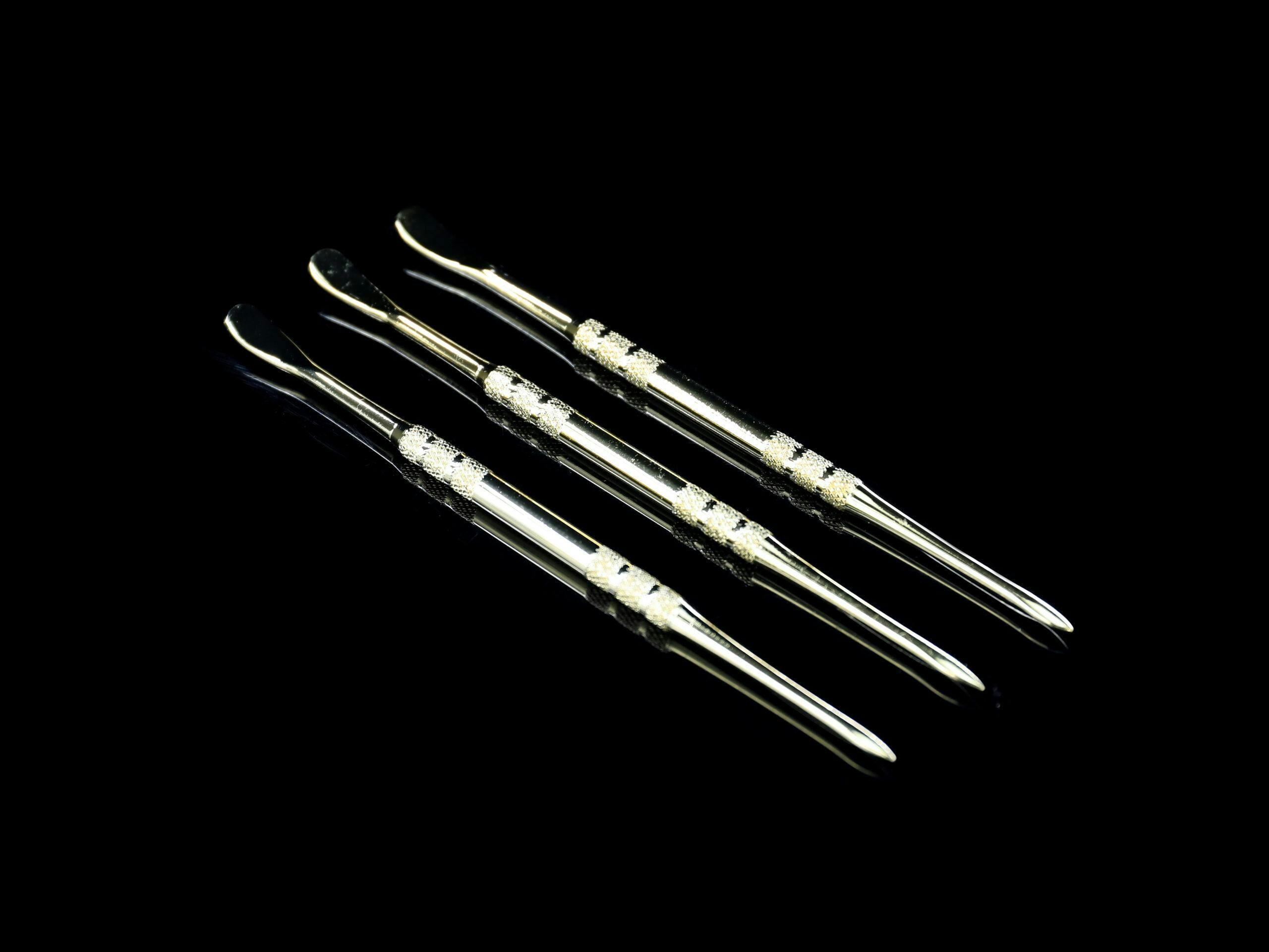 Product for sale: Stainless Steel 118mm  Long Dabber - Gold-Default Title