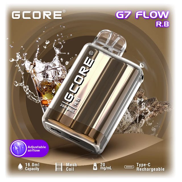 Product for sale: G-Flow 7500 Disposable Vape-10pcs/Carton - Excise Version-undefined