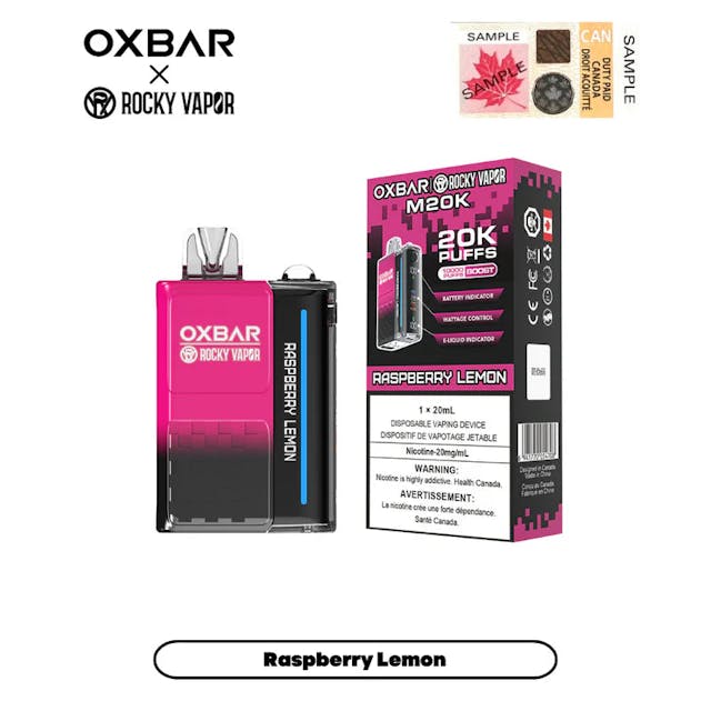 Product for sale: Oxbar M20K Disposable Vape 5CT - Excise Version-undefined