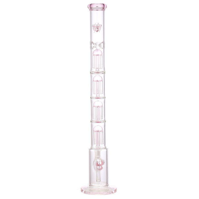 Product for sale: Xtreme 26″ Pink Bong With Quad Tree Percolator (JDL411)-Default Title