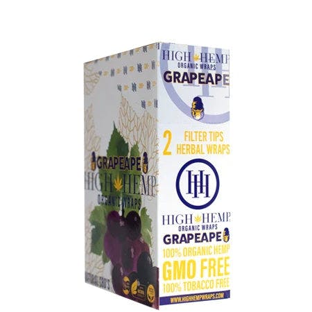 High Hemp Organic Wraps - 25 Pack Box-undefined | For sale Jubilee Distributors