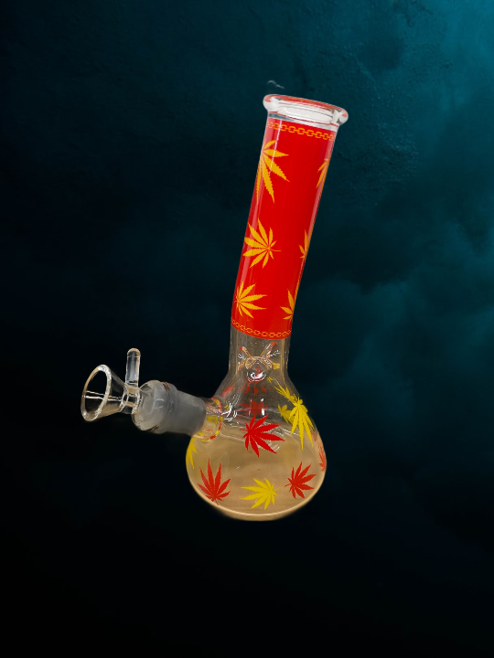 Product for sale: A Series - 8" Leaf Glass Bong Assorted-Default Title