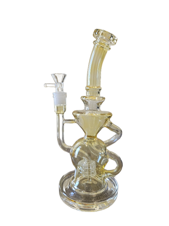 Product for sale: JD106 - 10" Dab Rig smoked silver