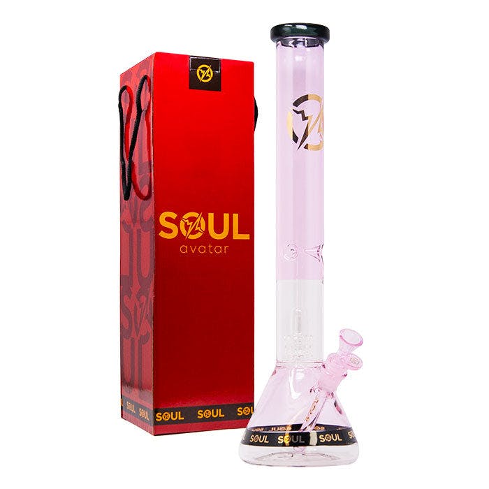 Product for sale: Soul Glass Avatar Series 18 Inches Bong - Pink (TSG-18PIN)-Default Title